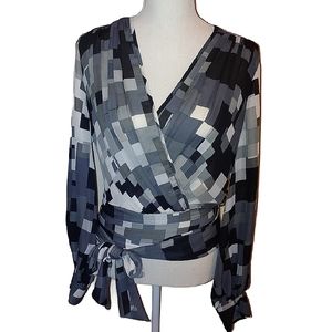 🆕 NY&Co Wrap Blouse